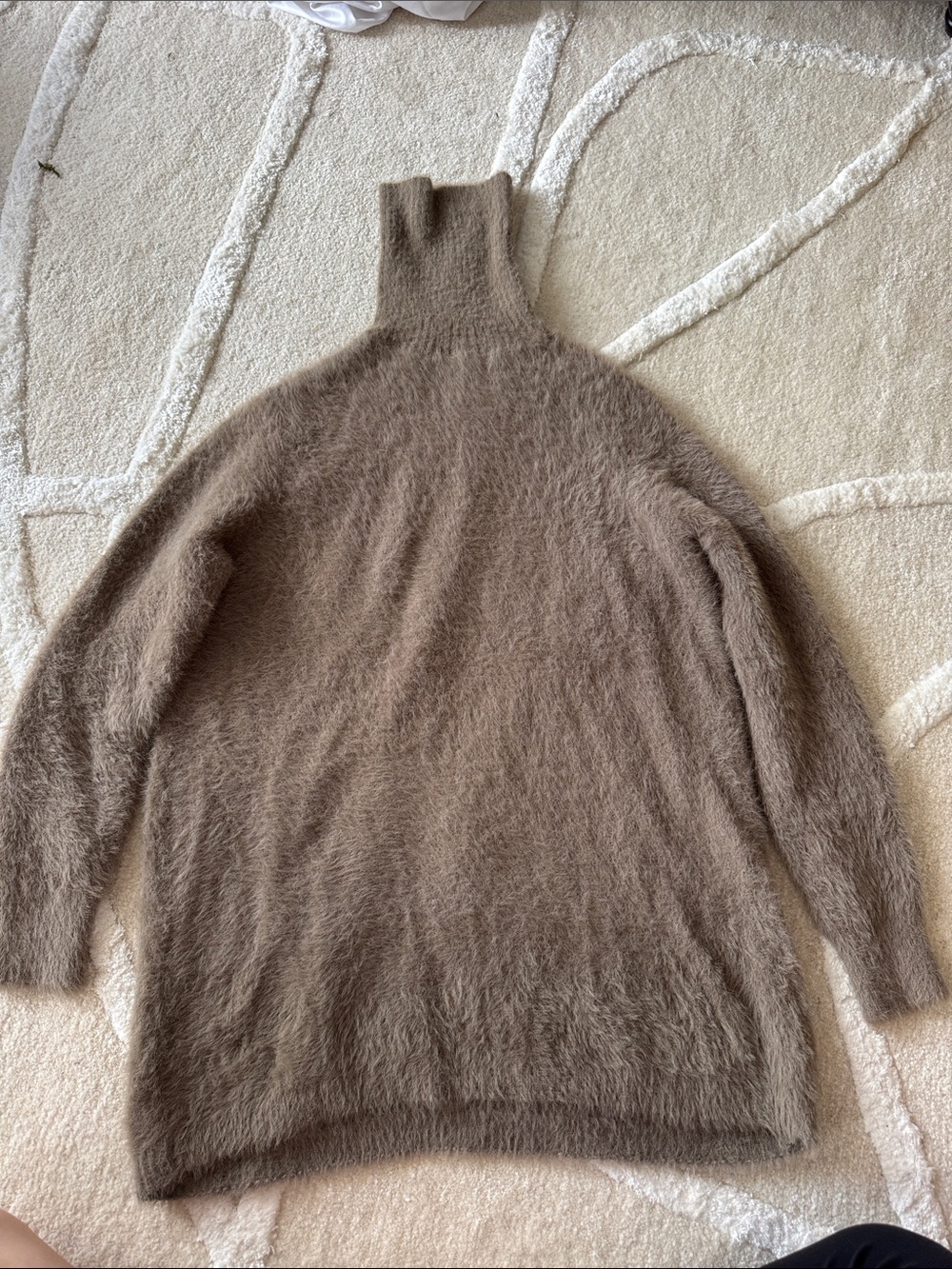 Zara Soft Taupe Turtleneck Women’s Sweater